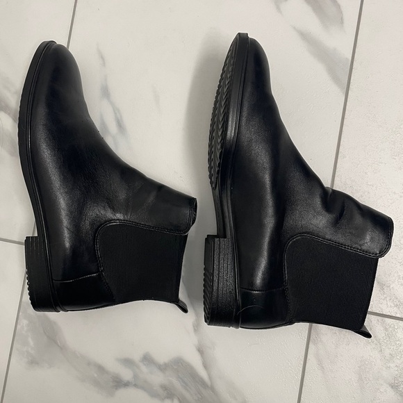 ECCO Women's Black Leather Chelsea Boot Sartorelle Sz39 - Picture 3 of 10